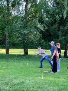 Beim Wikingerschach ist Präzision gefragt